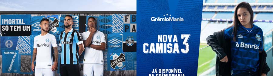 camisetas futbol Gremio